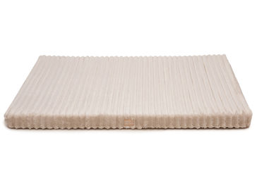 Produktbild von Wau-Floor Hundematte Kuschelcord Beige Größe S 80x60cm