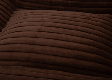 Produktbild von Wau-Floor Hundematte Kuschelcord Braun Größe L 120x100cm