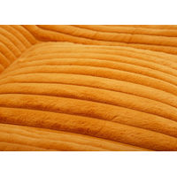 Produktbild von Wau-Floor Hundematte Kuschelcord Gelb Größe L 120x100cm