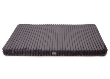 Produktbild von Wau-Floor Hundematte Kuschelcord Grau Größe L 120x100cm
