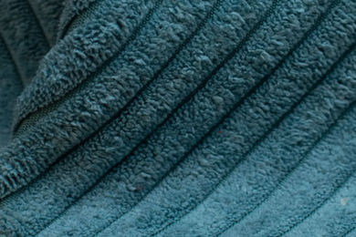 Produktbild von Wau-Floor Hundematte Traveller Cord Jeans Blau Größe S 80x60cm