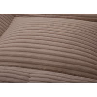 Produktbild von Wau-Floor Hundematte Traveller Kuschelcord Taupe XL 140x120cm