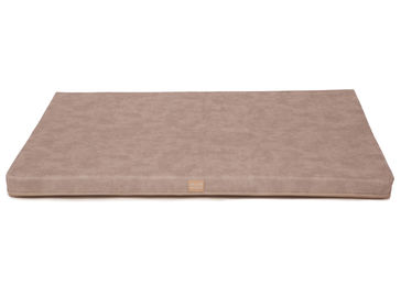 Produktbild von Wau-Floor Hundematte XL Taupe mit Memory Foam für alle Altersstufen 140x120cm 10cm