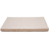 Produktbild von Wau-Floor Kuschelcord Hundeteppich Creme XL 140x120cm 5cm