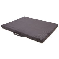 Produktbild von Wau-Floor Traveller Hundematte Cord Dunkelgrau Größe L 120x100cm