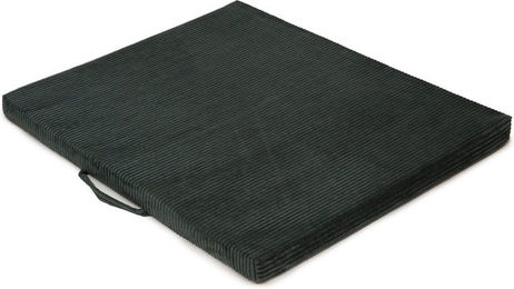 Wau-Floor Traveller Hundematte Cord Green Größe S 80x60cm 10cm – Bild 1 von 1
