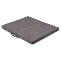 Produktbild von Wau-Floor Traveller Hundematte mit Memory Foam in Dunkelgrau Größe M 100x80cm