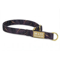 Produktbild von Wau-Move Erziehungshalsband Zugstopp Golden Plum wasserabweisend 3cm