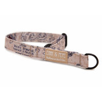 Produktbild von Wau-Move Erziehungshalsband Zugstopp Karte der E&P wasserabweisend 2cm Beige