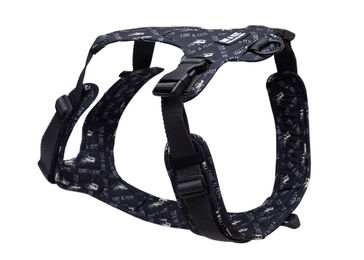 Produktbild von Wau-Move Hundegeschirr Wau-Effekt Y-Geschirr wasserabweisend Schwarz XXS