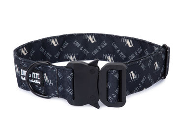 Produktbild von Wau-Move Hundehalsband Black Safety Schwarz wasserabweisend 39-64 cm