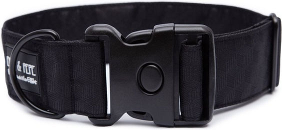 Wau-Move Hundehalsband Fröhliches Schwarz Extreme 35-55 cm – Bild 1 von 1