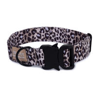 Produktbild von Wau-Move Hundehalsband Leo Dark Safety wasserabweisend bunt 39-64 cm