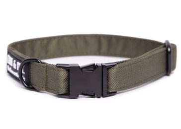 Produktbild von Wau-Move Hundehalsband Lothar Grün Wasserabweisender Stoff Größe L 33-52 cm