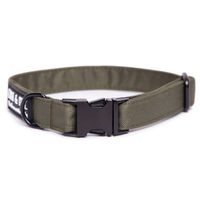 Produktbild von Wau-Move Hundehalsband Lothar Grün Wasserabweisender Stoff Größe L 33-52 cm