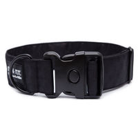 Produktbild von Wau-Move Hundehalsband Schwarz Wasserabweisend Stoff 35-55 cm
