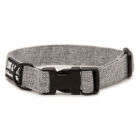 Produktbild von Wau-Move Hundehalsband Stone XL Grau wasserabweisend aus Stoff 39-64 cm