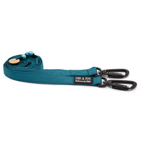 Produktbild von Wau-Move Hundeleine Aqua mit Sicherheitskarabiner wasserabweisend Blau Türkis
