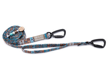 Produktbild von Wau-Move Hundeleine Spirit mit Handschlaufe und wasserabweisendem Gurtband bunt