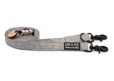 Produktbild von Wau-Move Hundeleine Stone Grau Größe M wasserabweisend