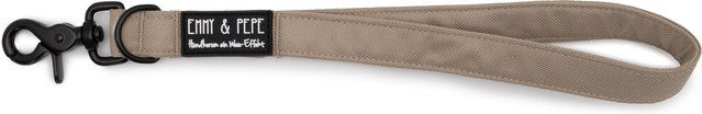 Wau-Move Kurzführer Dust Leine aus Stoff in Beige 30 cm wasserabweisend – Bild 1 von 1