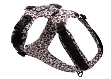 Produktbild von Wau-Move Y-Geschirr Leo Dark Schwarz XXS Mini wasserabweisend