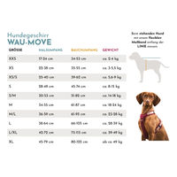 Produktbild von Wau-Move Y-Geschirr Watson wasserabweisend Größe L für Hunde