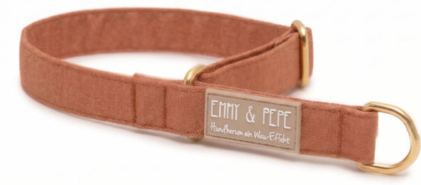 Wau-Move Zugstopp-Halsband Cinnamon 4cm – Bild 1 von 1