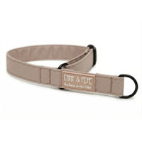 Produktbild von Wau-Move Zugstopp-Halsband Dune Erziehungshalsband Beige 4cm wasserabweisend