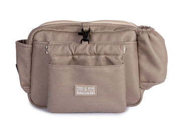 Produktbild von Wau-Pack Futterbeutel aus Kunstleder Beige Größe L