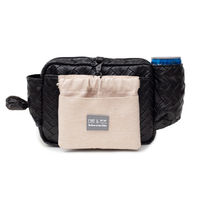 Produktbild von Wau-Pack Futterbeutel aus Kunstleder in Schwarz Größe M 80-110cm