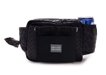 Produktbild von Wau-Pack Futterbeutel aus Kunstleder Schwarz Größe L 100-145cm