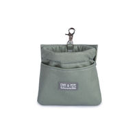 Produktbild von Wau-Pack Futterbeutel Leckerli-Tasche aus Wildleder in Salbei und Schwarz