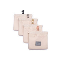 Produktbild von Wau-Pack Futterbeutel Wau-Pocket Creme Gold Beige aus Metall