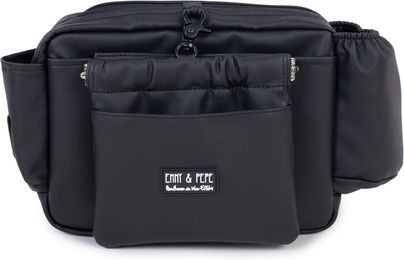 Wau-Pack Hundehalsband Hans aus Kunstleder in Black Größe M (80-110cm) – Bild 1 von 1