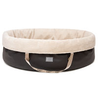 Produktbild von Wau-Snuggle Hundekorb aus Cord in Beige Grösse M