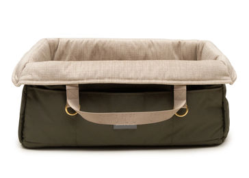 Produktbild von Wau-Snuggle Hundekorb Lotte Rechteckig Braun Größe L wasserabweisend