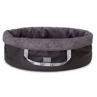 Produktbild von Wau-Snuggle Hundekorb Transportbox aus Cord in Grau Größe L
