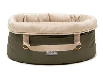 Produktbild von Wau-Snuggle Lotte Oval Transportbox für Hunde Größe L wasserabweisend