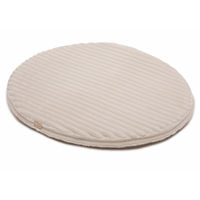 Produktbild von Wau-Snuggle Orthopädische Hundematte aus Cord in Beige Oval Größe M