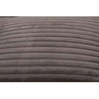 Produktbild von Wau-Snuggle Orthopädische Hundematte aus Kuschelcord Light Grey Rechteckig Größe L