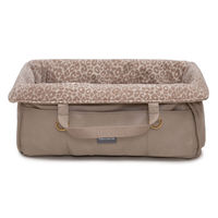 Produktbild von Wau-Snuggle Transportbox aus Kunstleder Beige Größe S