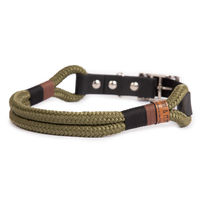 Produktbild von Wau-Straight Hundehalsband Biothane Grün Größe S 25-33cm wasserabweisend