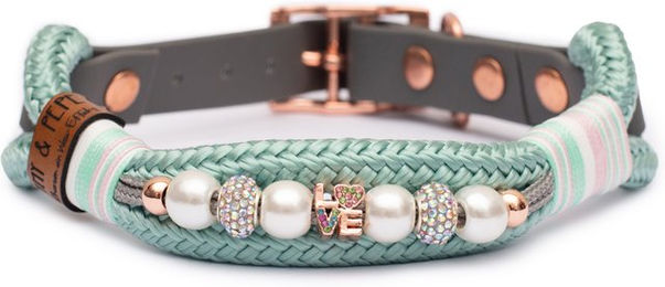 Waussoni Tauhalsband mit Perlen Größe S 25-33cm – Bild 1 von 1