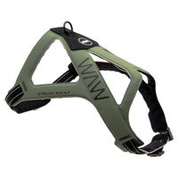 Produktbild von WAW Hundegeschirr Ergo Vest für mittlere Rassen in Village Forest Green/Black Größe XL