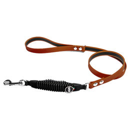 Produktbild von WAW Hundeleine Icon Village Leash in Braun und Schwarz aus Stoff