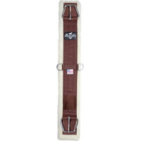 Produktbild von WCM Western Cinch Sattelgurt aus Merino Wolle Braun 30 Zoll