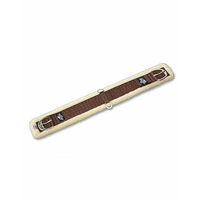 Produktbild von WCM Western Cinch Sattelgurt mit Merino Wolle braun/natur 36 Zoll (90 cm)
