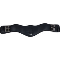 Produktbild von WeatherBeeta Collegiate Anatomischer Dressursattelgurt Schwarz 34 Zoll