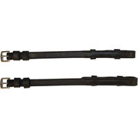 Produktbild von Weatherbeeta Collegiate Comfitec Reithalfter Riemen aus Leder Schwarz Full